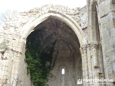 Monasterio de Bonaval - Cañón del Jarama - Senderismo Guadalajara;senderismo en europa